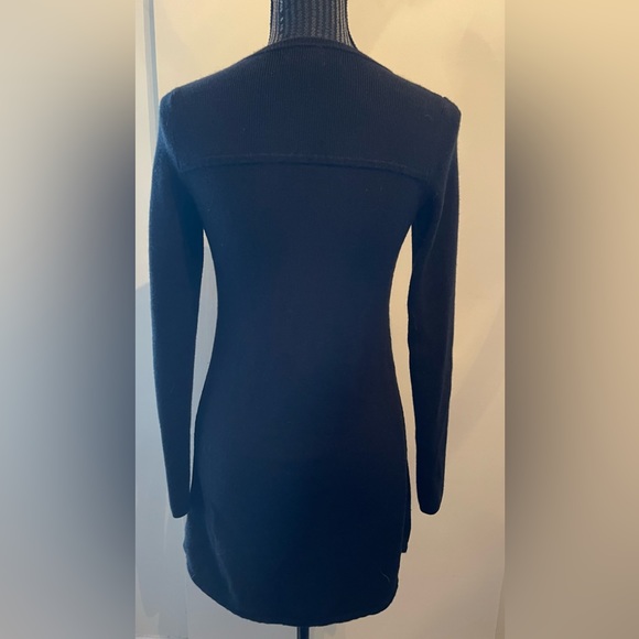 Banana Republic Black Thin Knit Sweater Dress Size M - Picture 6 of 13